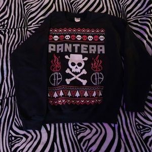 🔥☠️ Pantera Christmas Sweater Adult Medium 🎄